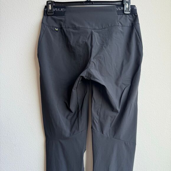 Salewa Pants Men's Black Grey US M Durastretch Slim Fit Straight Leg Performance - Picture 4 of 6